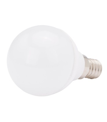 Bombilla de LEDs Cerámica Esférica E14 5W 400Lm +-10% 30.000H