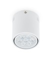Foco Downlight de Superficie de LEDs Cuerpo Blanco 7W 700Lm 30.000H