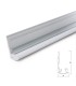 Perfíl para Iluminación Escaleras - Gomas Antideslizantes - Difusor Opal - Tira de 1 Metro