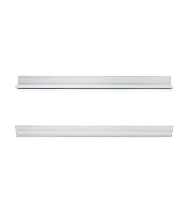 Perfíl para Iluminación Escaleras - Gomas Antideslizantes - Difusor Opal - Tira de 1 Metro