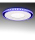 Downlight de LEDs Circular con Cristal DUO (Blanco/Azul) Ø130mm 10W 800Lm 30.000H