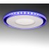 Downlight de LEDs Circular con Cristal DUO (Blanco/Azul) Ø130mm 10W 800Lm 30.000H