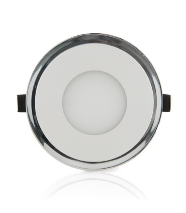 Downlight de LEDs Circular con Cristal DUO (Blanco/Azul) Ø130mm 10W 800Lm 30.000H