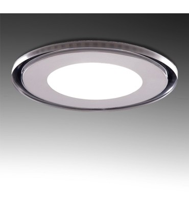 Downlight de LEDs Circular con Cristal DUO (Blanco/Azul) Ø160mm 15W 1200Lm 30.000H