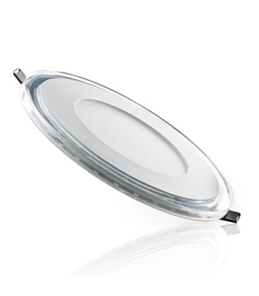 Downlight de LEDs Circular con Cristal DUO (Blanco/Azul) Ø160mm 15W 1200Lm 30.000H