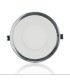 Downlight de LEDs Circular con Cristal DUO (Blanco/Azul) Ø160mm 15W 1200Lm 30.000H
