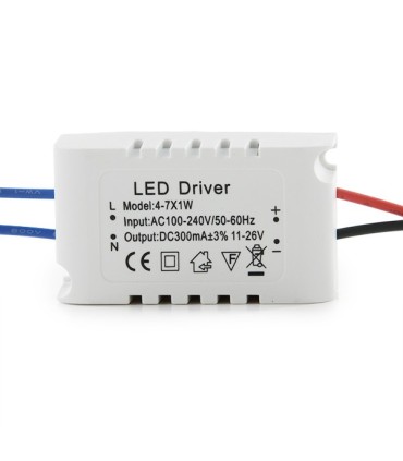 Downlight de LEDs Ø118mm 7W 500-560Lm 30.000H