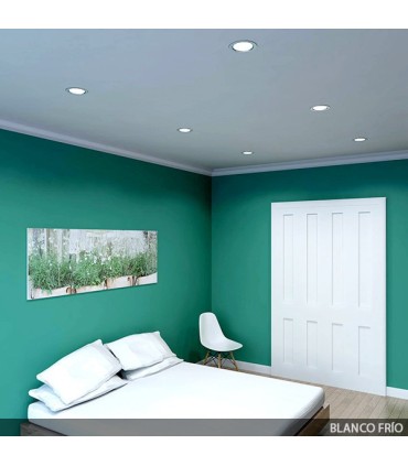 Downlight de LEDs Ø145mm 9W 720-800Lm 30.000H
