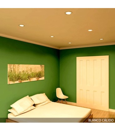 Downlight de LEDs Ø145mm 9W 720-800Lm 30.000H
