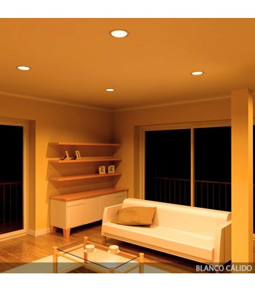 Downlight de LEDs Ø190mm 18W 1450-1550Lm 30.000H