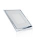 Downlight de LEDs Cuadrado con Cristal DUO (Blanco/Azul) 160x160mm 15W 1200Lm 30.000H