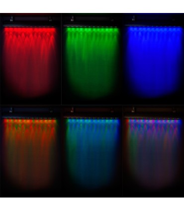 Baí±ador de Pared IP65 36W RGB con Mando a Distancia