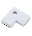 Conector Rápido L Hembra para Tira de LEDs 12/24VDC RGB