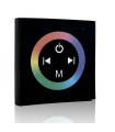 Controlador Empotrable Táctil para Tiras de LEDs RGB 12-24VDC hasta 144/288W