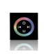 Controlador Empotrable Táctil para Tiras de LEDs RGB 12-24VDC hasta 144/288W