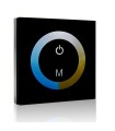 Controlador Empotrable Táctil para Tiras de LEDs DUO (Blanco Frío-Cálido) 12-24VDC hasta 144/288W