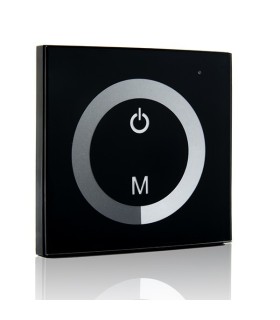 Dimmer Empotrable Táctil para Tiras de LEDs Unicolor 12-24VDC hasta 144/288W