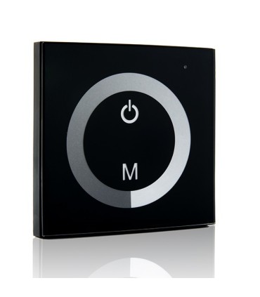 Dimmer Empotrable Táctil para Tiras de LEDs Unicolor 12-24VDC hasta 144/288W