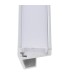 Perfíl de Aluminio para LEDS uso en Estanterías Cristal  Espesor 8mm - Tira de 2 Metros