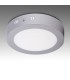 Plafón de Techo de LEDs Circular Cuerpo Cromado Ø169mm 12W 930Lm 30.000H