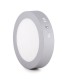 Plafón de Techo de LEDs Circular Cuerpo Cromado Ø169mm 12W 930Lm 30.000H