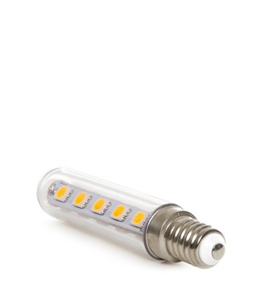 Bombilla de LEDs Mini Tubular E14 3W 240Lm +-10% 30.000H