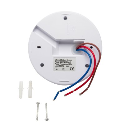 Sensor de Movimiento de Superficie 360Ø hasta 1200/300W