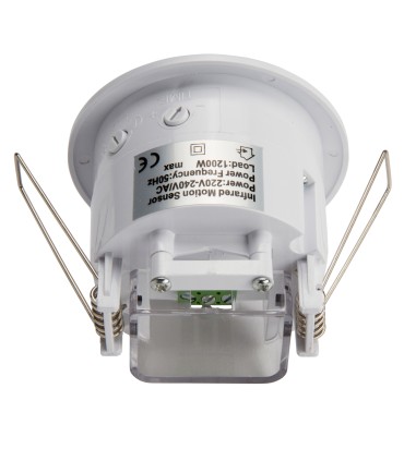 Sensor de Movimiento para Empotrar 360Ø hasta 1200/300W
