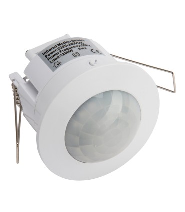 Sensor de Movimiento para Empotrar 360Ø hasta 1200/300W