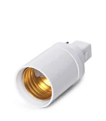 Adaptador de Casquillo G24 a E27