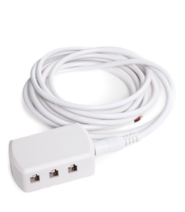 Cajetín Distribución Mini 6 Vías Cable 200Cm