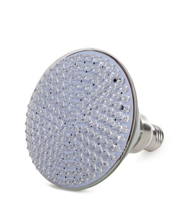 Bombilla LED Grow PAR38 E27 168 LEDs  9W Rojo/Azul 50.000H Tipo B