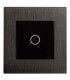 Dimmer Táctil Retroiluminado color Negro hasta 700W
