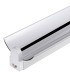 Regleta de Aluminio con Reflector para un Tubo de LEDs T8 600mm