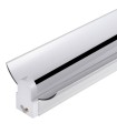 Regleta de Aluminio con Reflector para un Tubo de LEDs T8 600mm