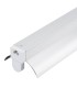 Regleta de Aluminio con Reflector para un Tubo de LEDs T8 600mm