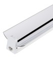 Regleta de Aluminio con Reflector para un Tubo de LEDs T8 600mm