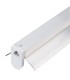 Regleta de Aluminio con Reflector para un Tubo de LEDs T8 600mm