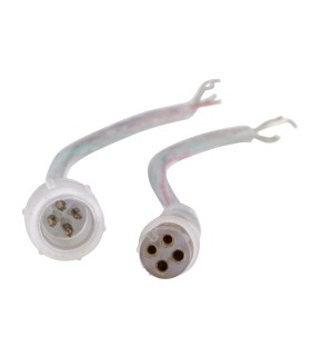 Conector para Tira de LEDs RGB IP65