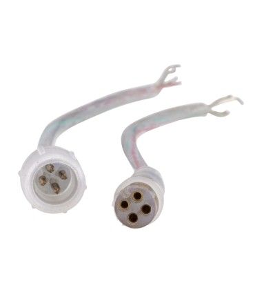 Conector para Tira de LEDs RGB IP65