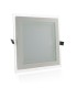 Downlight de LEDs Cuadrado de LEDs con Cristal 200x200mm 18W 1500Lm 30.000H