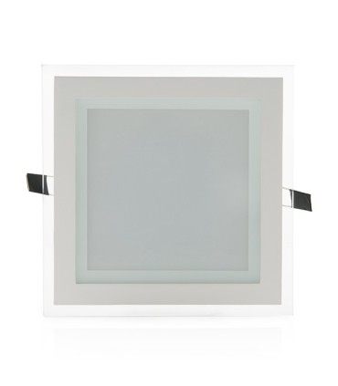 Downlight de LEDs Cuadrado de LEDs con Cristal 200x200mm 18W 1500Lm 30.000H