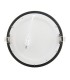 Placa de LEDs Circular Marco Negro 225mm 18W 1380Lm 30.000H