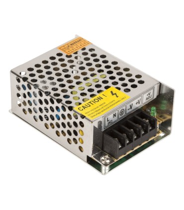 Transformador para Tiras de LEDs 12VDC 24W/2A IP25 Interior