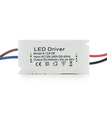 Foco Downlight de Superficie de LEDs Cuerpo Blanco 12W 1200Lm 30.000H