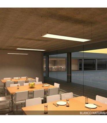 Panel de LEDs ECOLINE 1200x300x12mm 36W 2270Lm 30.000H