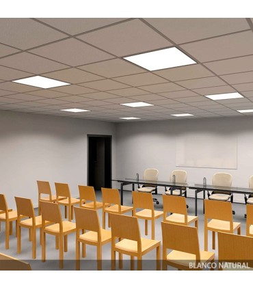 Panel de LEDs ECOLINE 595x595x12mm 36W 2380Lm 30.000H