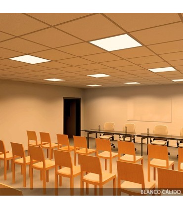 Panel de LEDs ECOLINE 595x595x12mm 36W 2380Lm 30.000H