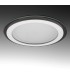Downlight de LEDs Circular de LEDs con Cristal Ø200mm 18W 1500Lm 30.000H