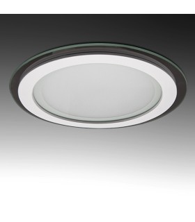 Downlight de LEDs Circular de LEDs con Cristal Ø200mm 18W 1500Lm 30.000H